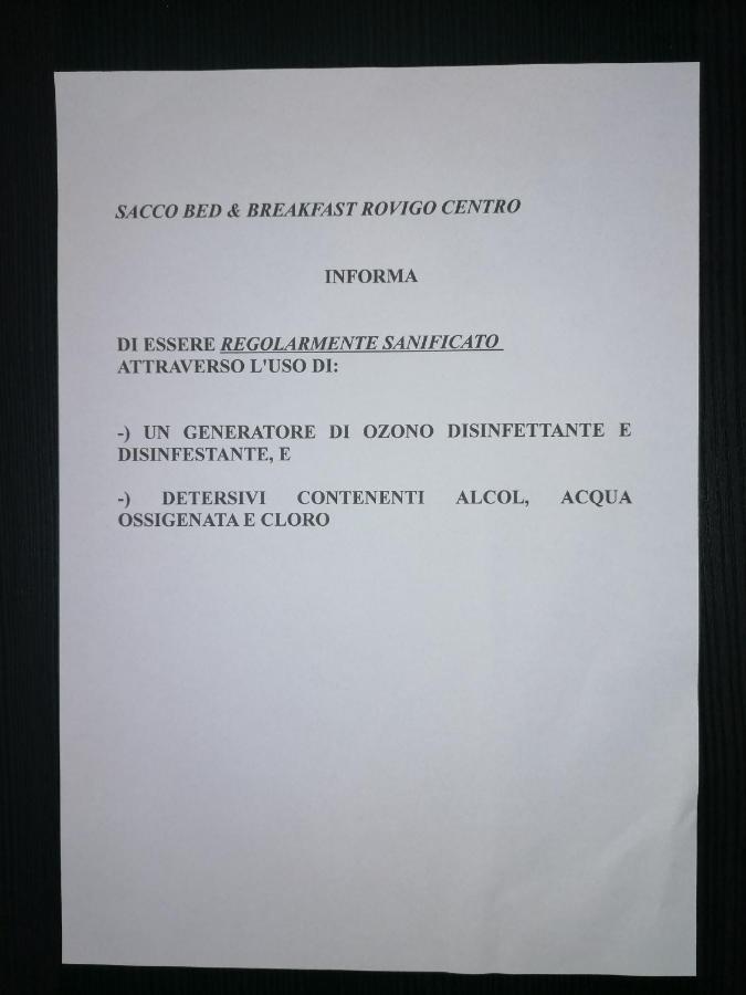 Sacco Bed&Breakfast Ροβίγκο Εξωτερικό φωτογραφία